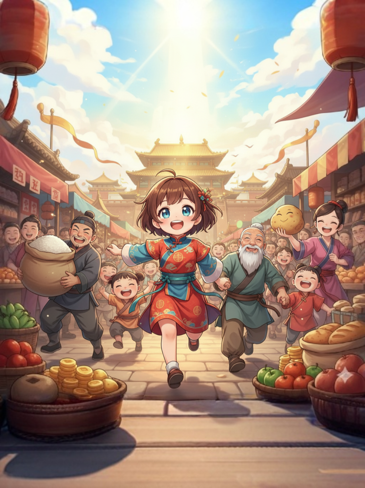 Cục Cưng Được Cưng Chiều: Mang Theo Không Gian Dẫn Dắt Muôn Dân Phú Quý